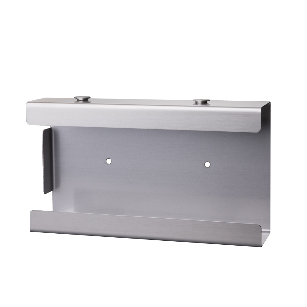 Einmalhandschuh Spender Stecksystem, Handschuh-Dispenserhalter, 202 x 112 x 52 mm, Edelstahl
