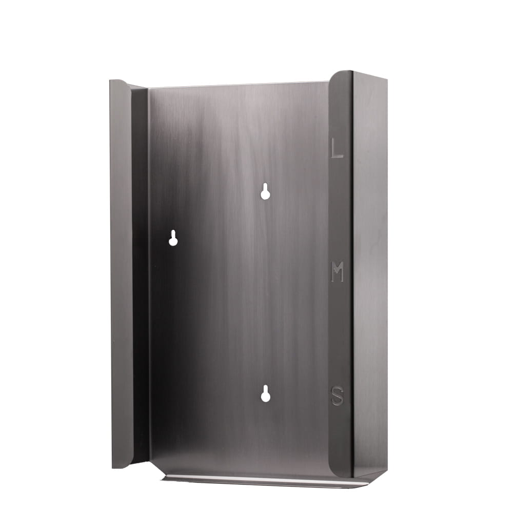 Einmalhandschuh Spender, Handschuh-Dispenserhalter, 255 x 393 x 95 mm, Edelstahl