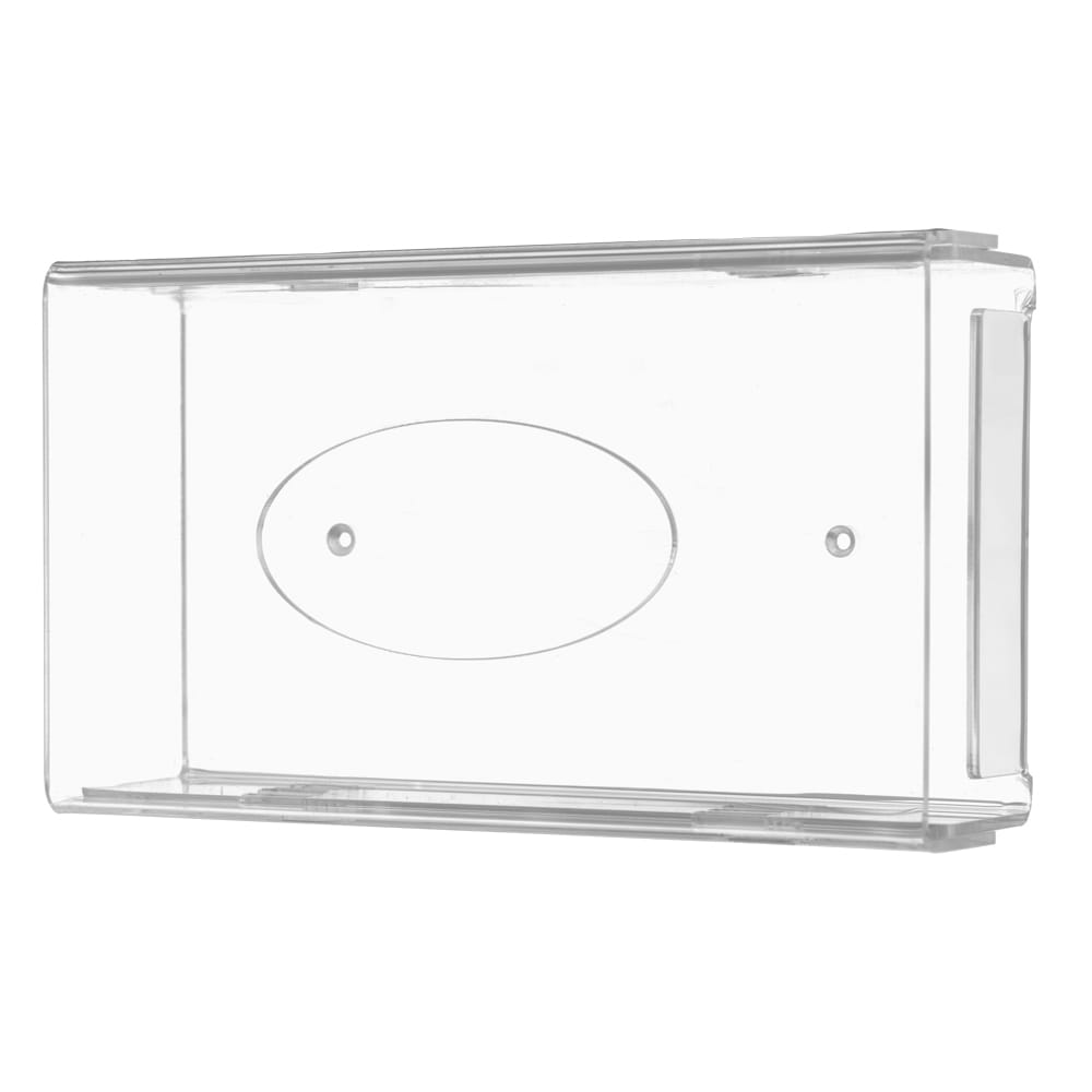 Einmalhandschuh Spender, Handschuh-Dispenserhalter, 250 x 135 x 55-90 mm, transparent, milchig, Acryl