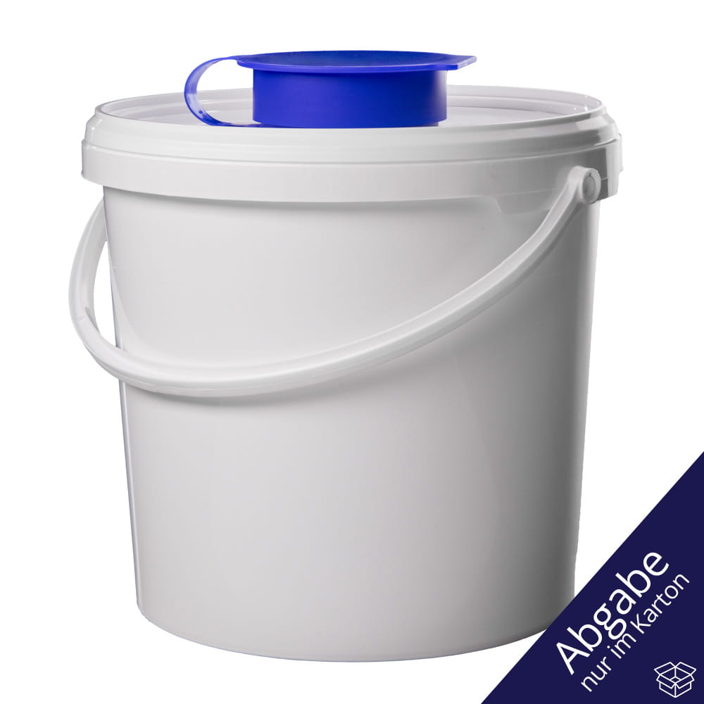 Spendereimer, weiß, 6,2 l