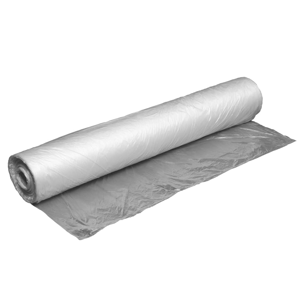 HDPE Betten-Abdeckhauben, transparent, milchig, 320 x 95 cm