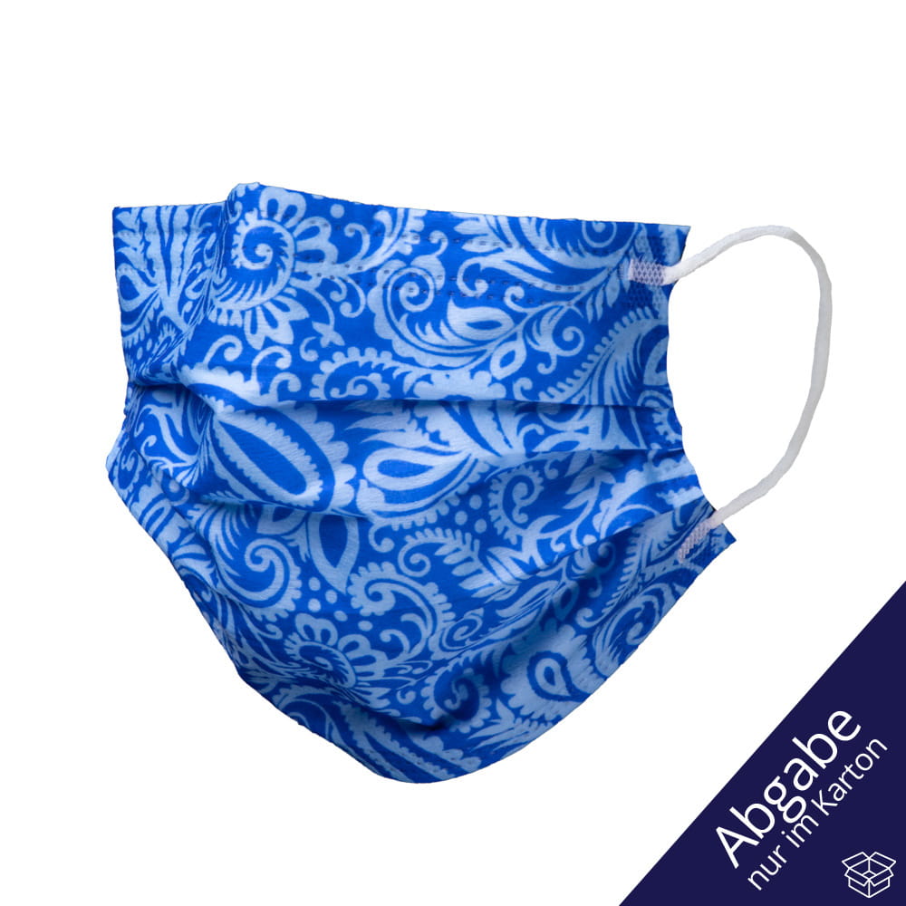 OP Maske, dunkelblau, blueberry, Typ II, Style by Med-Comfort