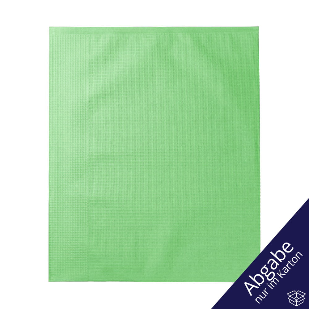Dental Kopfstützenschoner Tissue-Papier, grün, 290 x 360 mm