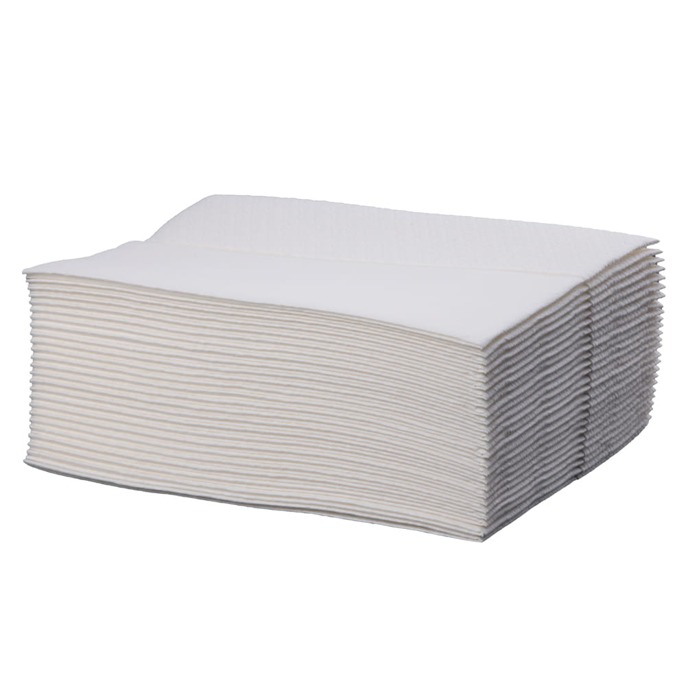 Zellstoffvlies Airlaidtücher, Farbe weiß, 30 x 38 cm