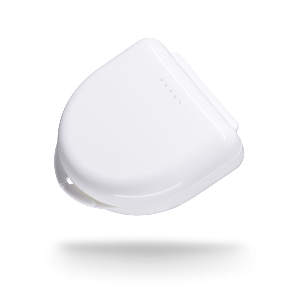 PP Dental Schienendose für Erwachsene, 65 x 58 x 20 cm, Farbe weiß, Polypropylen