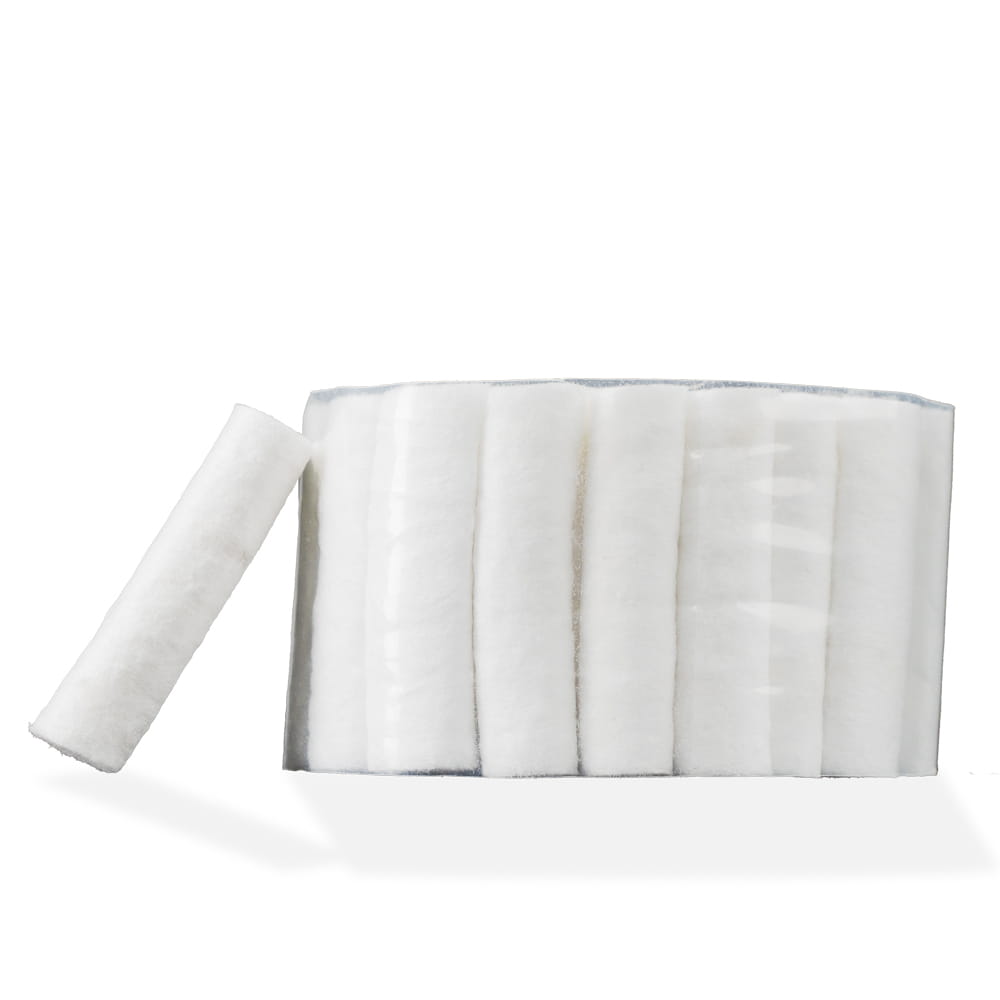 Dental Einmal Zahnwatterollen, 3 = 1,2 cm, Länge je 3,8 cm, weiß, Med-Comfort Dental Einmal Zahnwatterollen, 3 = 1,2 cm, Länge je 3,8 cm, weiß, Med-Comfort