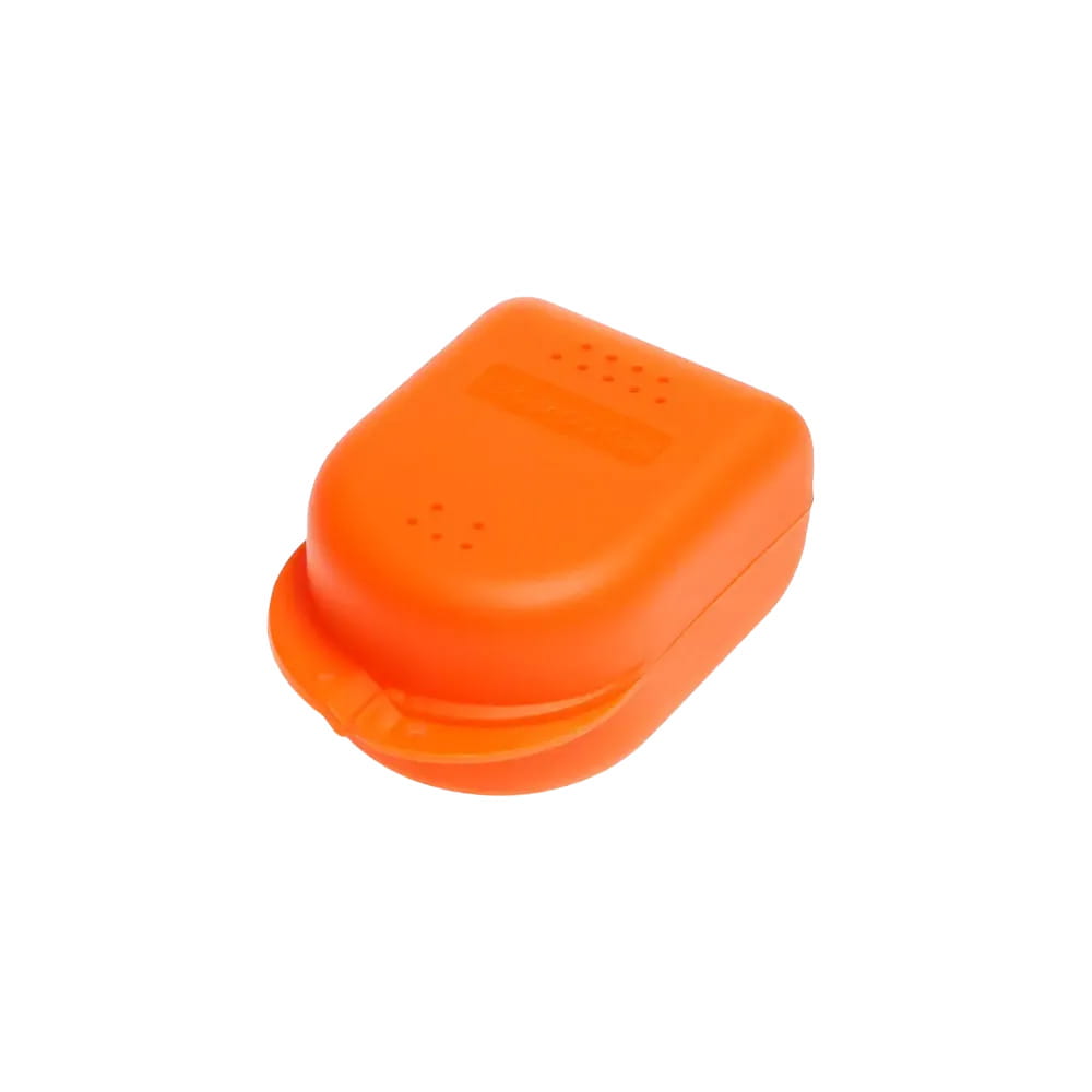 PP Dental Zahnspangenbox für Kinder, 90 x 60 x 45 cm, orange, Polypropylen