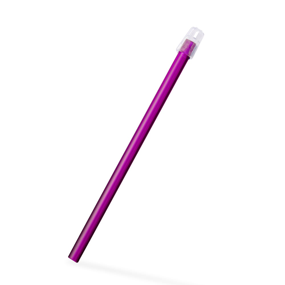 Dental Speichelsauger, Länge 130 mm, Farbe pink