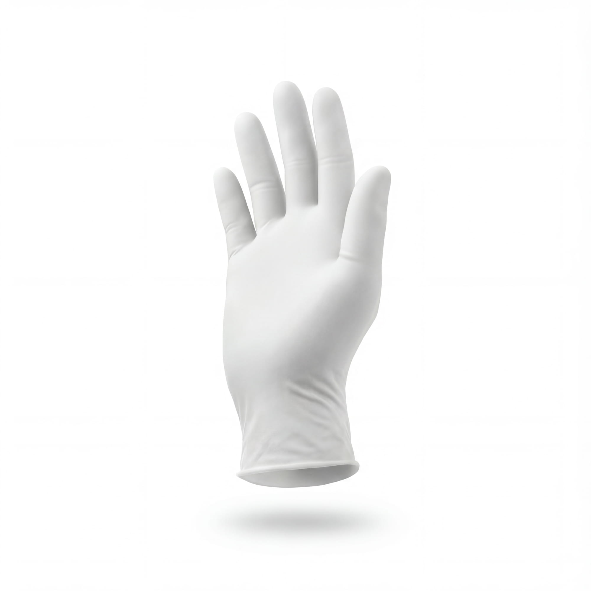 Nitrilhandschuhe, weiß, Größe L, puderfrei, Puracomfort white