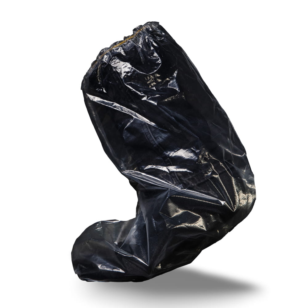 PE Einmal Überziehschuhe, 39 x 39 cm, transparent, milchig, Polyethylenfolie, Med-Comfort