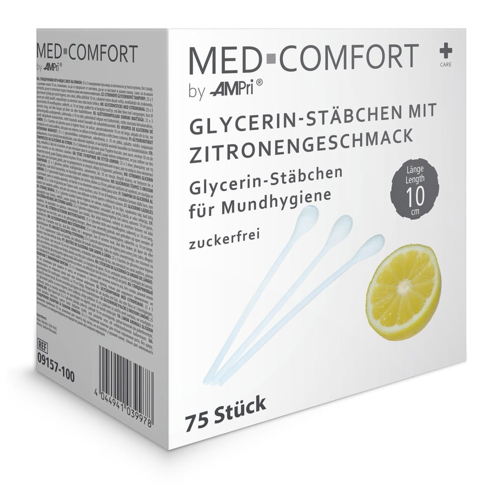 PP Lemon sticks, 100 mm, Geschmack Lemon,Top-Comfort
