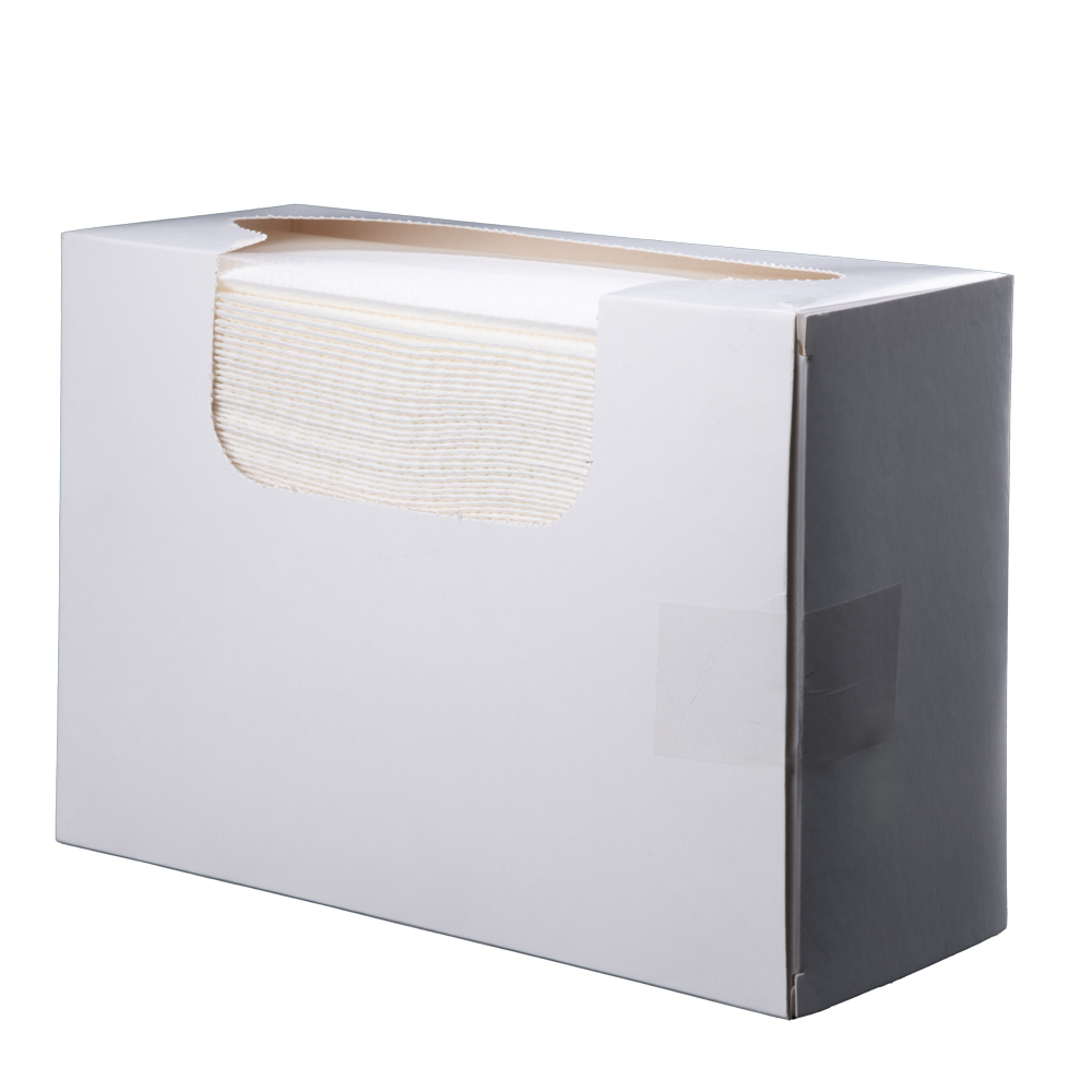 Ailaidtücher, Farbe weiß, Z-Falz, 20 x 25 cm, Großpackung
