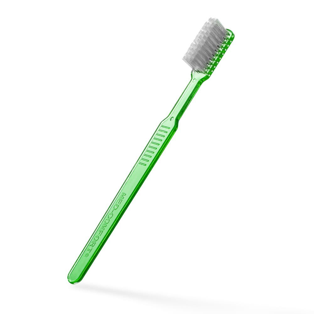 Dental PS Einmalzahnbürste mit Zahnpasta, Farbe limette, grün, hellgrün, 15 x 2,6 cm, Med-Comfort Dental PS Einmalzahnbürste mit Zahnpasta, Farbe limette, grün, hellgrün, 15 x 2,6 cm, Med-Comfort