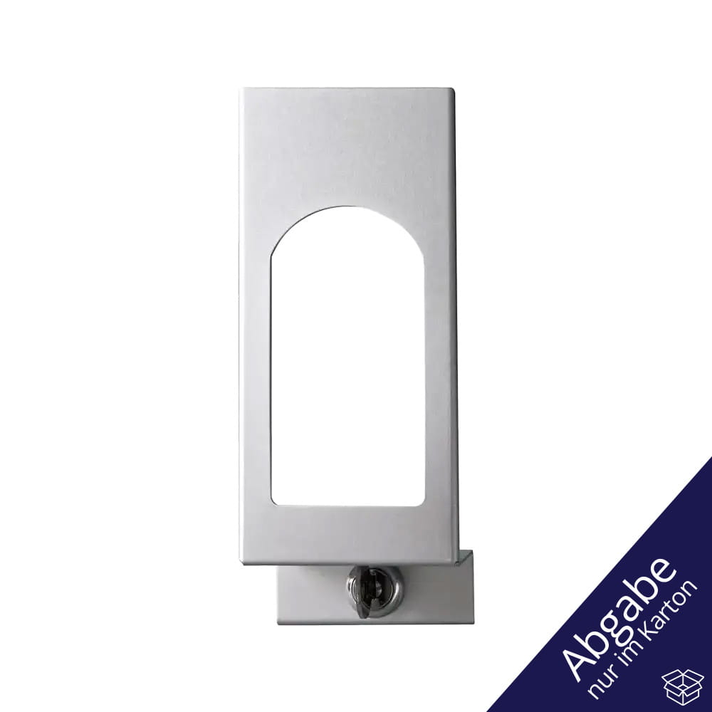 Frontblende für Wandspender für 500 ml flüssige Seifen und Desinfektionsmittel