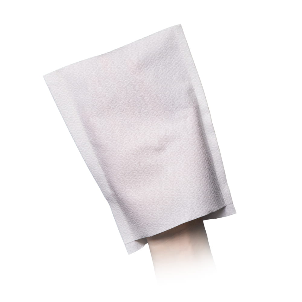 Einweg Waschhandschuh, weiß, Airlaid, Med-Comfort