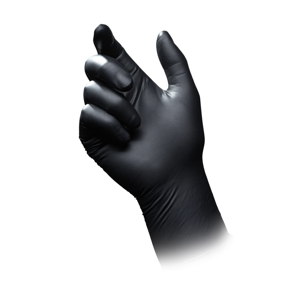 Schutzhandschuh aus Nitril, M, schwarz, SolidSafety Chem Ex Nitrilhandschuh Schutzhandschuh aus Nitril, M, schwarz, SolidSafety Chem Ex Nitrilhandschuh